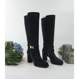 Tods Galassia Suede Knee High Gomma T85 Boots